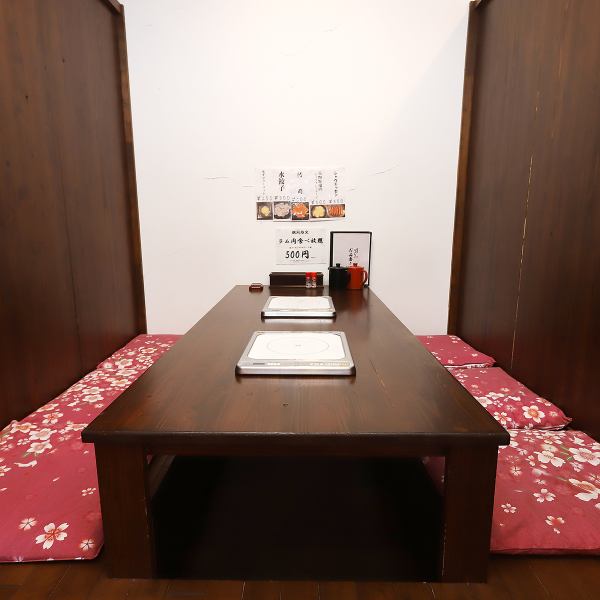 It is a small tatami room, and you can enjoy your meal slowly to your heart's content.We are also ready for various scenes, so we are looking forward to your reservation.