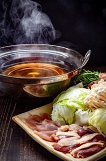 【飲み会利用に】熊本直送地鶏を堪能!天草大王の鶏鍋コース◆4950円(税込)