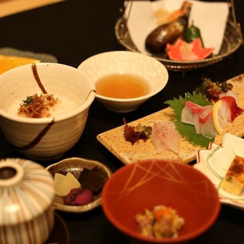 There is lunch kaiseki