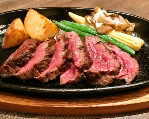 Charcoal-grilled aged skirt steak (120g) (red meat)