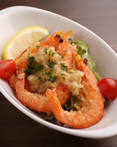 Hawaiian classic garlic shrimp