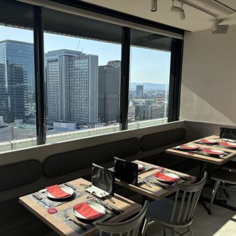 ランチ[窓際確約]食べ飲み放題■15種シュラスコ+アルコールにソフトドリンクも 5,300円！