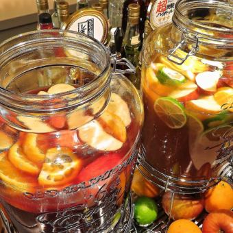 ■昼飲み15種シュラスコに生ビールやサングリア等食べ飲み放題■5,665円→5,200円