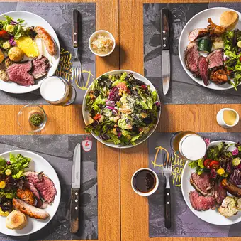 ★ランチ~昼飲みプラン★15種類シュラスコ食べ放題+飲み放題付き100分■5,665円→5,200円(税込)