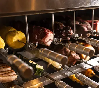 ★October 1st-15th★ Limited-time offer Monday through Thursday! All-you-can-eat and drink 20 kinds of churrasco for 120 minutes: ¥7,315 → ¥5,800