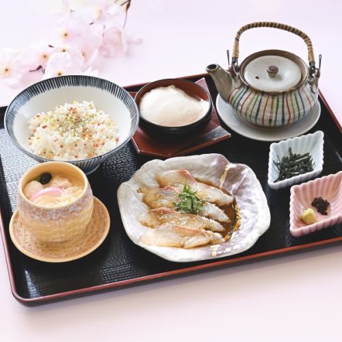 春の鯛茶漬け膳