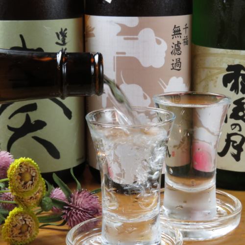 【Sake of sake and exquisite match sake】