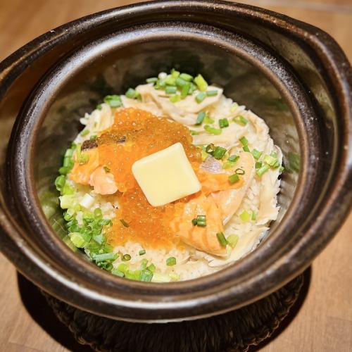 秋鮭と、いくらの九州醤油バター