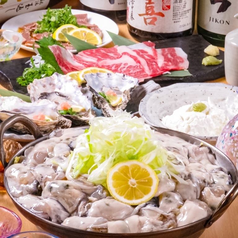 広島/牡蠣/鍋/ランチ/観光/宴会/貸切/歓送迎会/飲み放題/個室