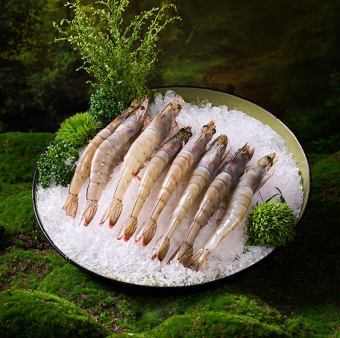 天使エビ（半分）