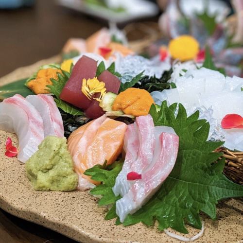 Our proud seafood ◎ Large sashimi platter