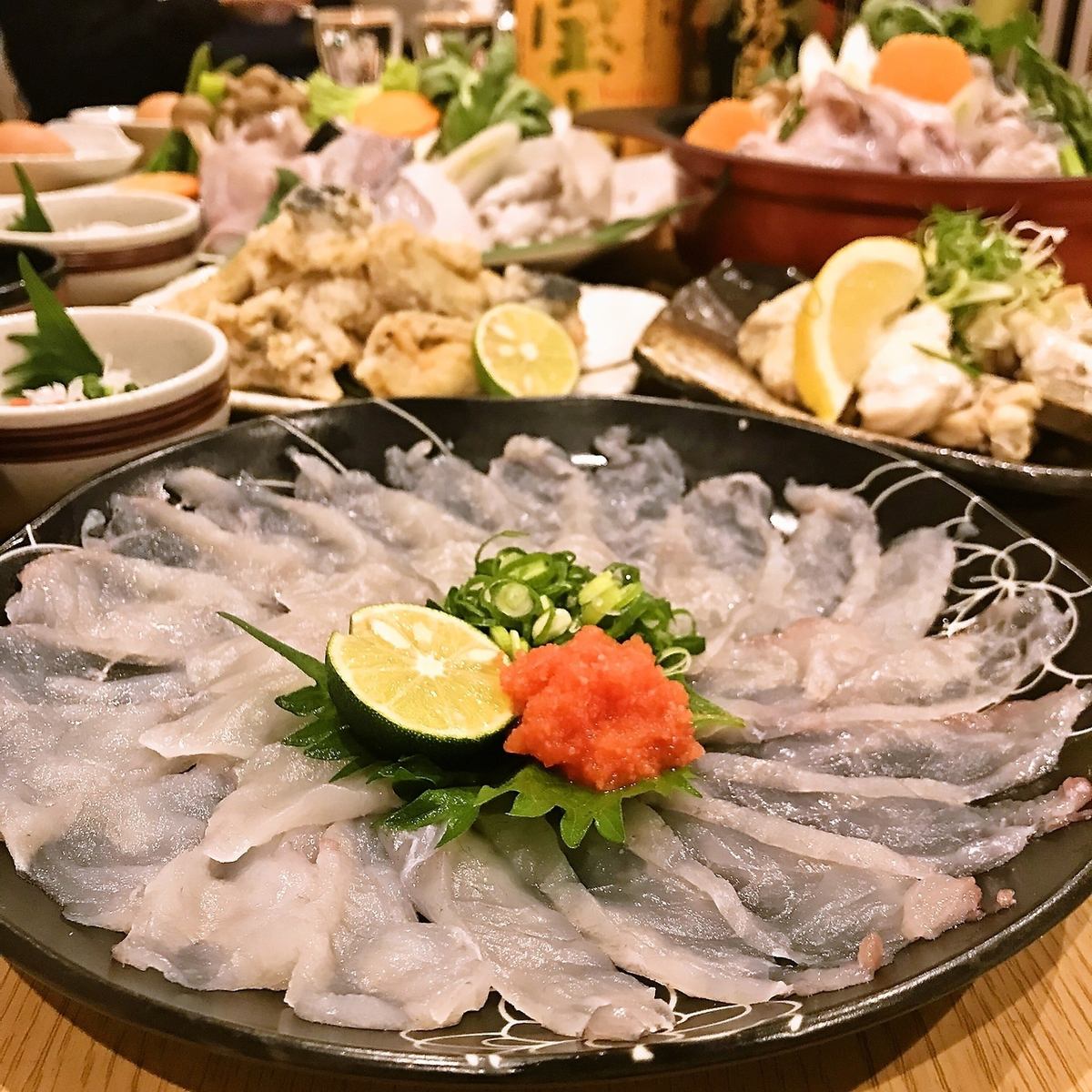 Enjoy authentic dishes at an affordable price 【Seafood Sakaba】