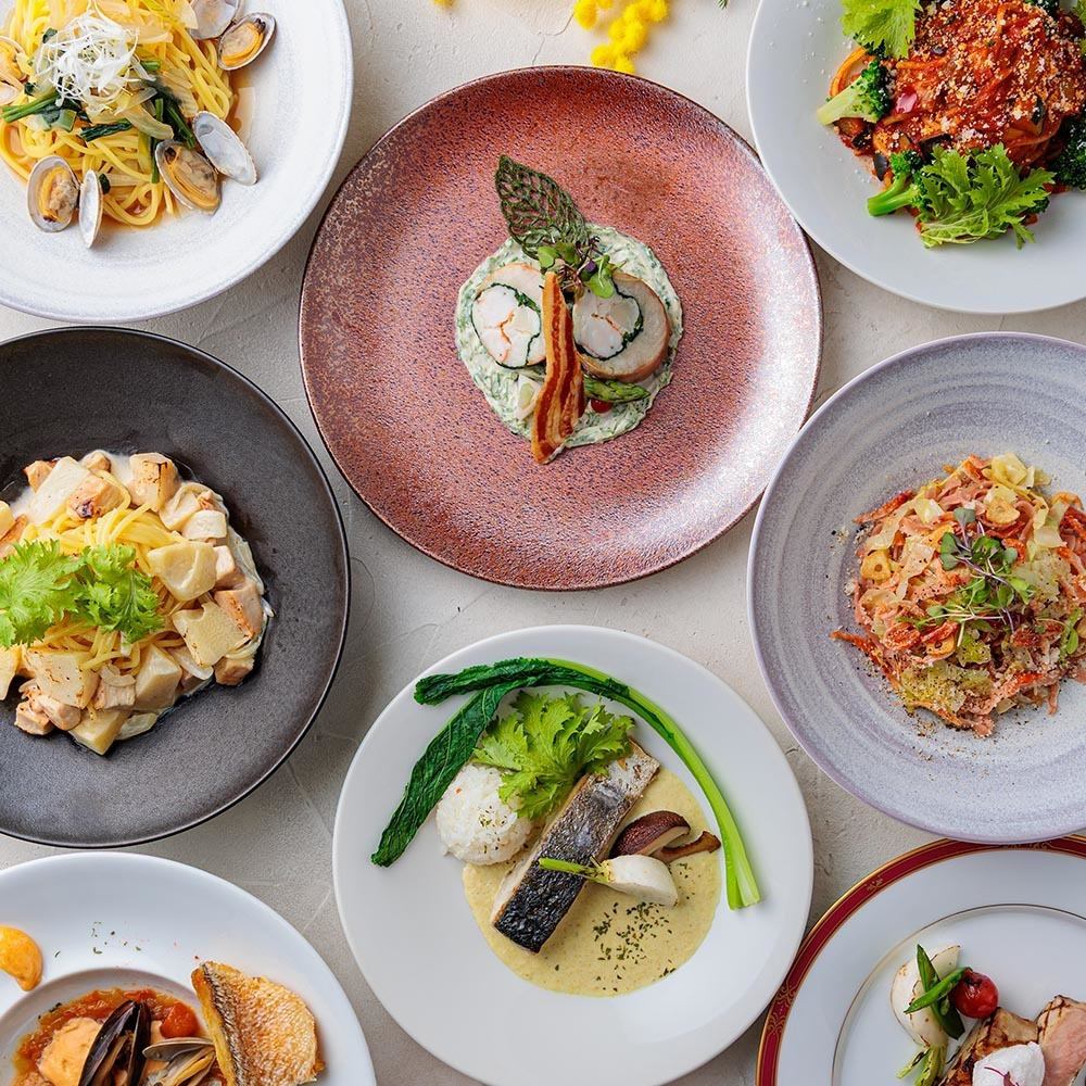 ハーフブッフェランチもご予約受付中！