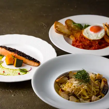 [October 1st - October 16th] Enjoy a half-buffet lunch with all-you-can-eat soup, salad, and bread! (From 2,400 yen)