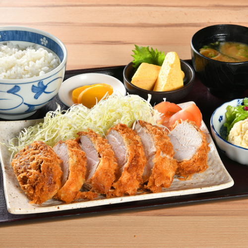 肉厚ヘレかつ定食