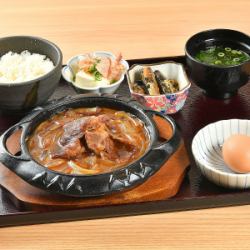 黑和牛寿喜烧早餐套餐