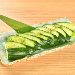 芥末腌黄瓜/醋味噌腌鲭鱼