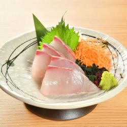 琥珀鱼刺身/鲑鱼刺身/芝麻海鲜