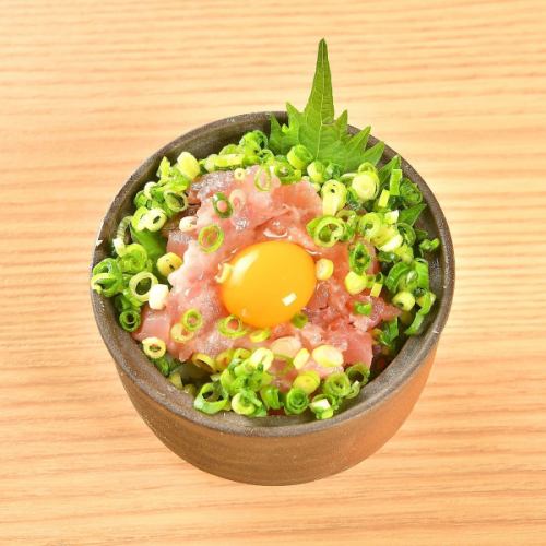 Negitoro在一个碗里