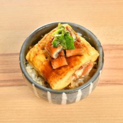 烤鳗鱼鸡蛋盖饭