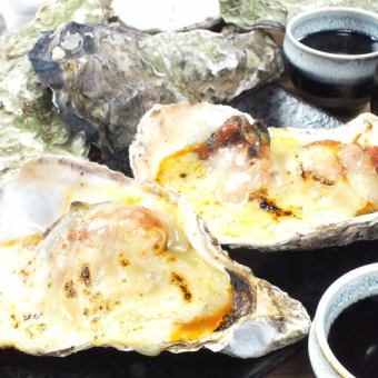 Grilled Oysters with Shell/Grilled Oysters with Cheese