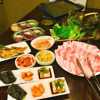 ［120分飲み放題付き］●○サムギョプサルコース○●…6000円