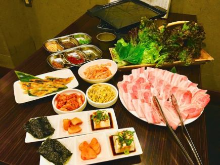 ［120分飲み放題付き］●○サムギョプサルコース○●…6000円