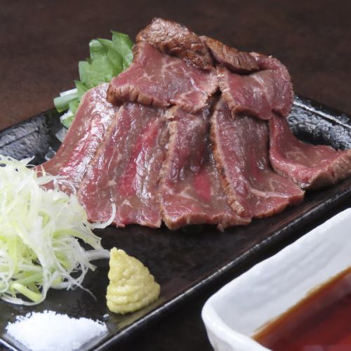 和牛の炭火炙りたたき