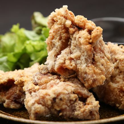[Easy Course] 8 dishes including fried chicken and seafood tartare + 120 minutes [all-you-can-drink] ⇒ 3,500 yen (tax included)