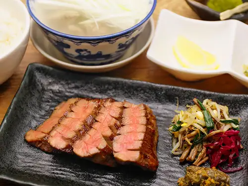 厚切牛舌套餐（4片）