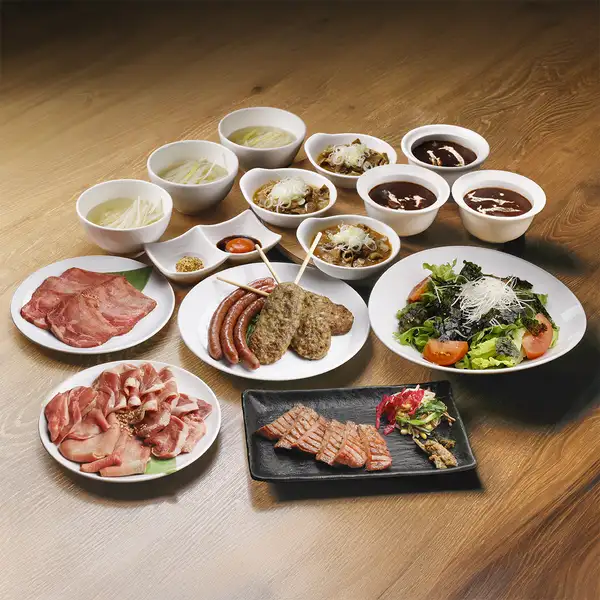 【¥5000 自助餐】共8道菜 *仅限餐点