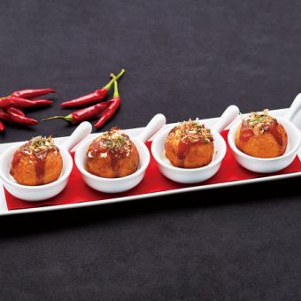 ロシアンたこ焼き 4個