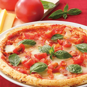 チーズたっぷりリニューアル！「バジルのマルゲリータ」