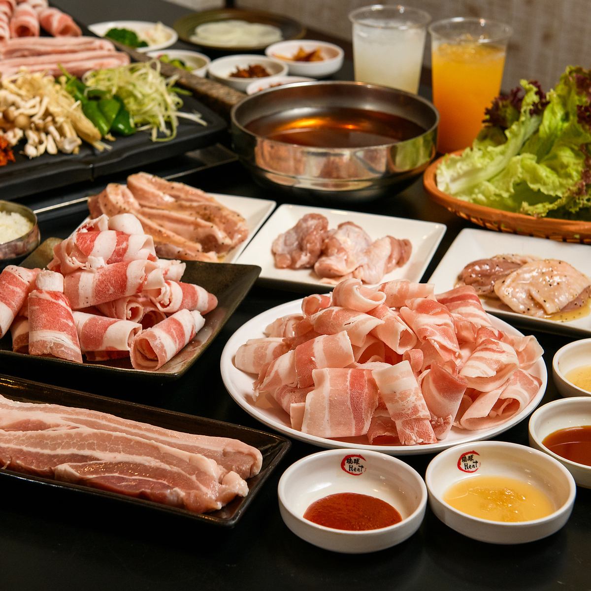 韓国料理の魅力を存分に楽しめ友人や家族とのパーティにも最適◎