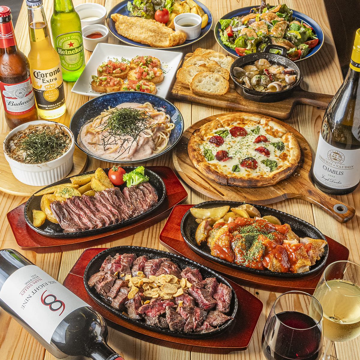 こだわりの絶品料理と豊富なお酒や個室空間が自慢のイタリアン居酒屋☆
