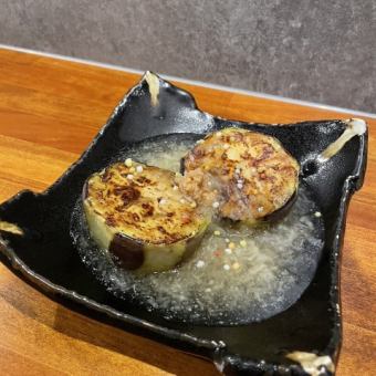 Kyoto Kamo eggplant with sleet sauce
