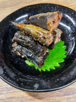 沙丁魚明太子/章魚和蘿蔔/釜上銀魚碎/九條蔥和shirasu調味料各