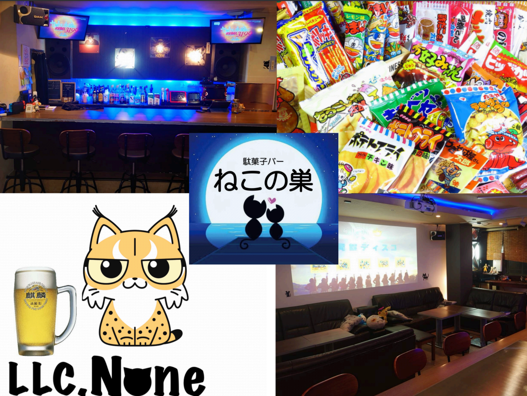 【ねこの巣の系列新店舗】寂しがり屋が集まるオシャレな隠れ家バー※写真は系列店です