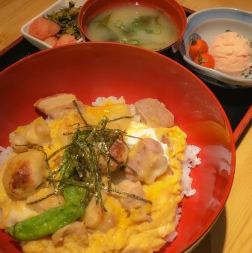焼き鳥親子丼