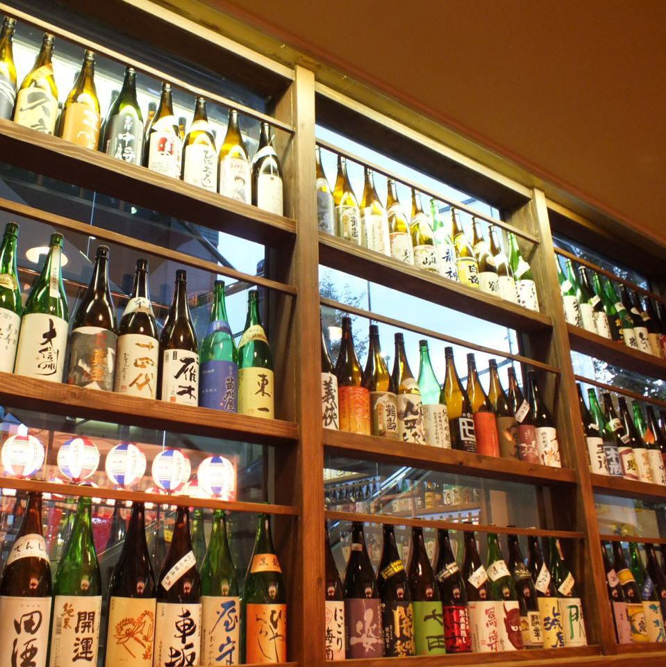 プレミアム焼酎、日本酒、こだわり梅酒が飲み放題1時間⇒970円！
