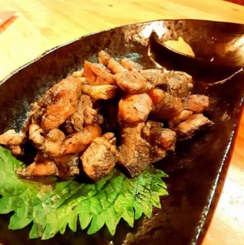 宮崎名物　地鶏の炭火焼き（焼き鳥）
