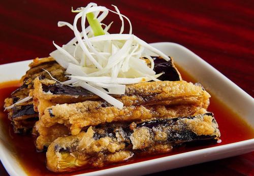 茄子の油淋ソース