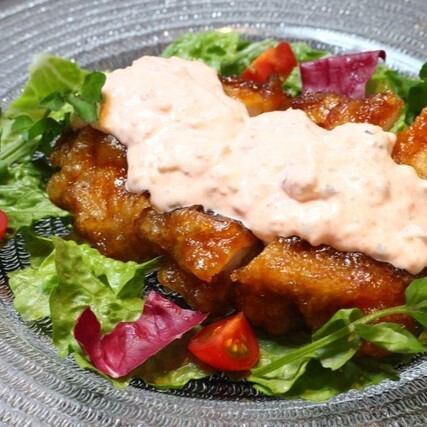 チキン南蛮 しば漬タルタルソース