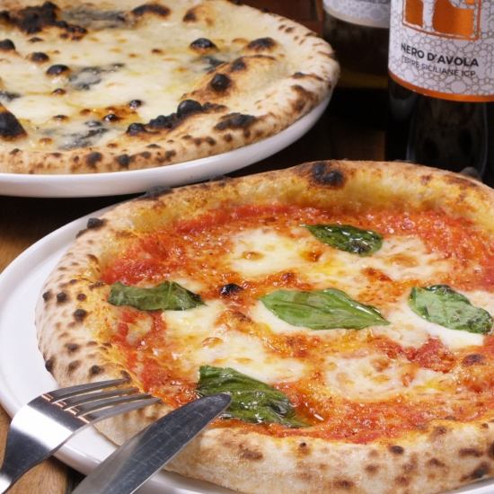 Located right in front of Futawa Mukodai Station on the Shin-Keisei Line! This restaurant is proud of its wood-fired pizza.