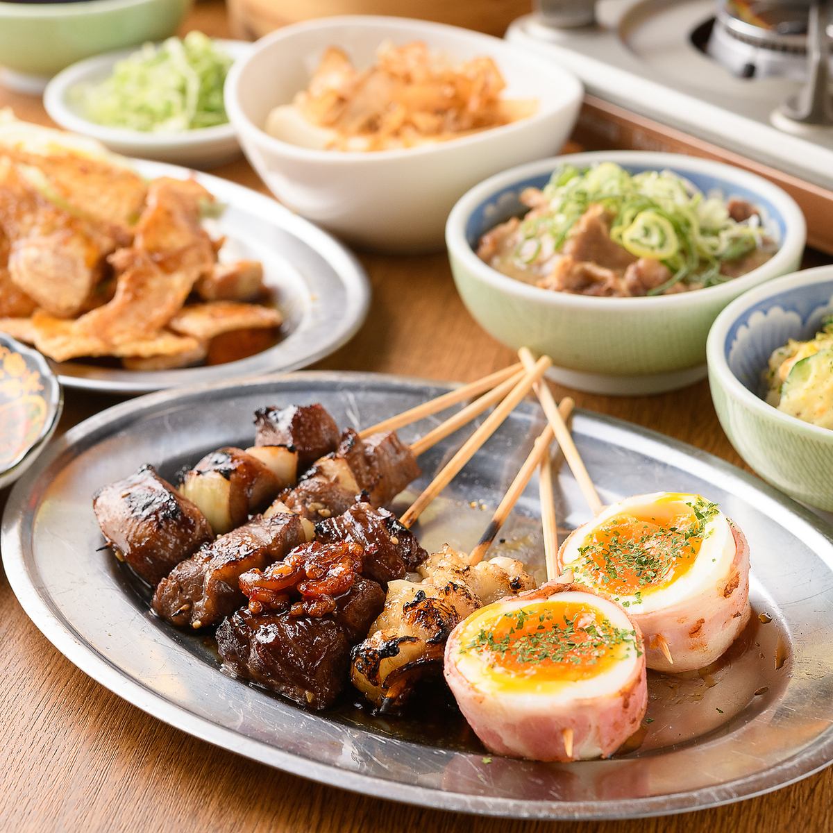 We offer high-quality meat purchased from Yakiniku specialty stores at reasonable prices!