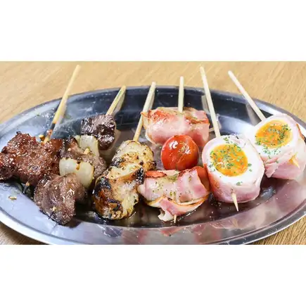 [120-minute all-you-can-drink included] Enjoy our recommended exquisite seared liver and our specially prepared motsunabe (offal hot pot) in this 8-course meal for 6000 yen (tax included).