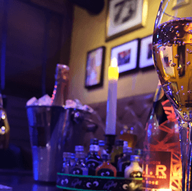 [Extensive drink menu]