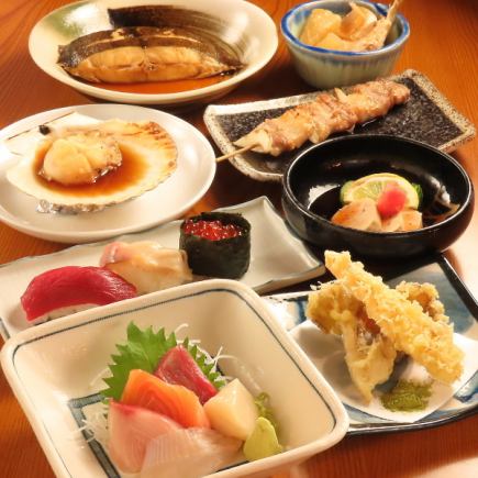 [120 minutes all-you-can-drink included] Hearty! Seasonal dishes and other rich Northern Flavors Course (8 dishes in total) 5,000 yen