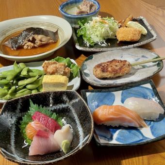 [120 minutes all-you-can-drink included] Kairai Course including the specialty dishes of the north and a selection of sashimi (7 dishes in total) 4,000 yen