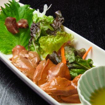 [想吃肝生魚片請點這裡] ≪嚴選美食套餐≫ 11道菜品4,500日圓2小時【無限暢飲】